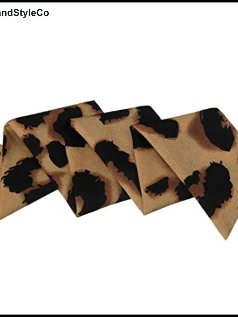 Skinny Scarf, Thin Long Neckerchief, Polyester, Bag Handle Wrap, Hair Accessory